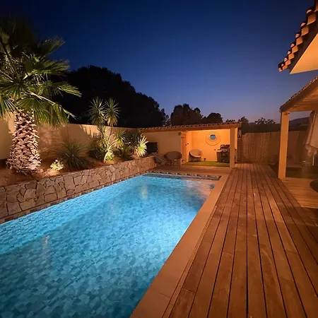 3 Belle Piscine Privee Sur La Route De Palombaggia Porto-vecchio Proche Des Belles Plages Villa