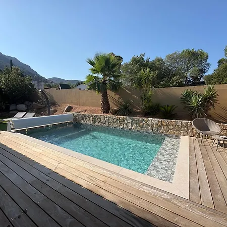 Villa 3 Belle Piscine Privee Sur La Route De Palombaggia Porto-vecchio Proche Des Belles Plages